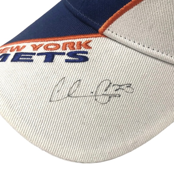 New York Mets Hat MLB Genuine Fan Favorite Adjustable Cap Autograph Signed #23 - Picture 3 of 12